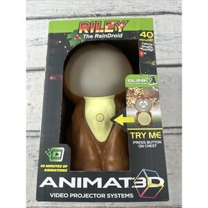 **Cinemates Animated Tabletop Holiday Character—Riley The Reindeer NIB